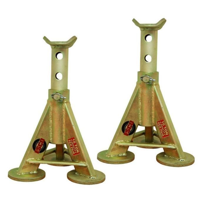 ESCO 5 Ton Performance Axle Top Post Jack Stands Pair image 0