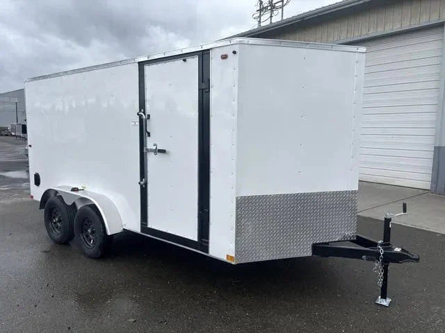 7×14 Enclosed Cargo Trailer – Heavy-Duty Utility Hauler for Equipment & Transport image 2