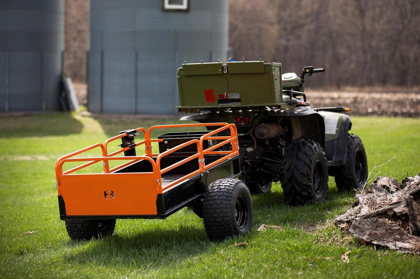 Impact Implements 1500 lb Utility Cargo Trailer with Pivot Dump for ATV, UTV, and Lawn Tractor image 18
