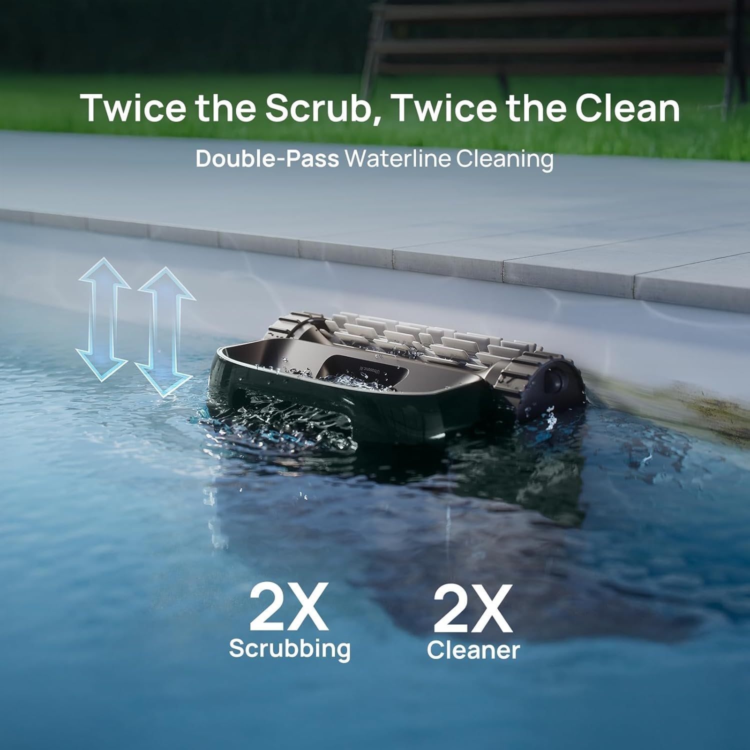 Beatbot AquaSense 2 Pro Robotic Pool Cleaner – 5-in-1 Cordless Skimmer & Clarifier, App-Controlled, Smart Parking, Up to 3,875 Sq. Ft. – Obsidian image 6