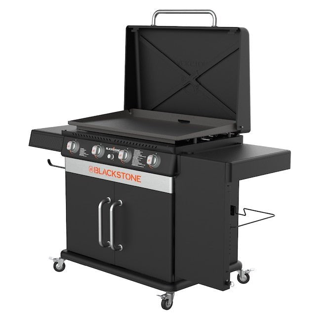 Blackstone 36-in Culinary Cabinet Griddle with Side Table: Versatile Outdoor Cooking in Stainless Steel image 14