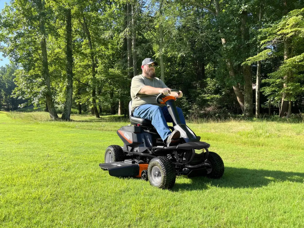 Yard Force Riding Lawn Mower 38″ 56V LFP Battery-Powered YF56VRX New image 6