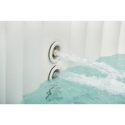 Mspa, Carlton, Muse Series, Self-Inflatable Hot Tub & Spa, Hydromessage Jets & Air Bubble System, Round – 4 Persons image 6