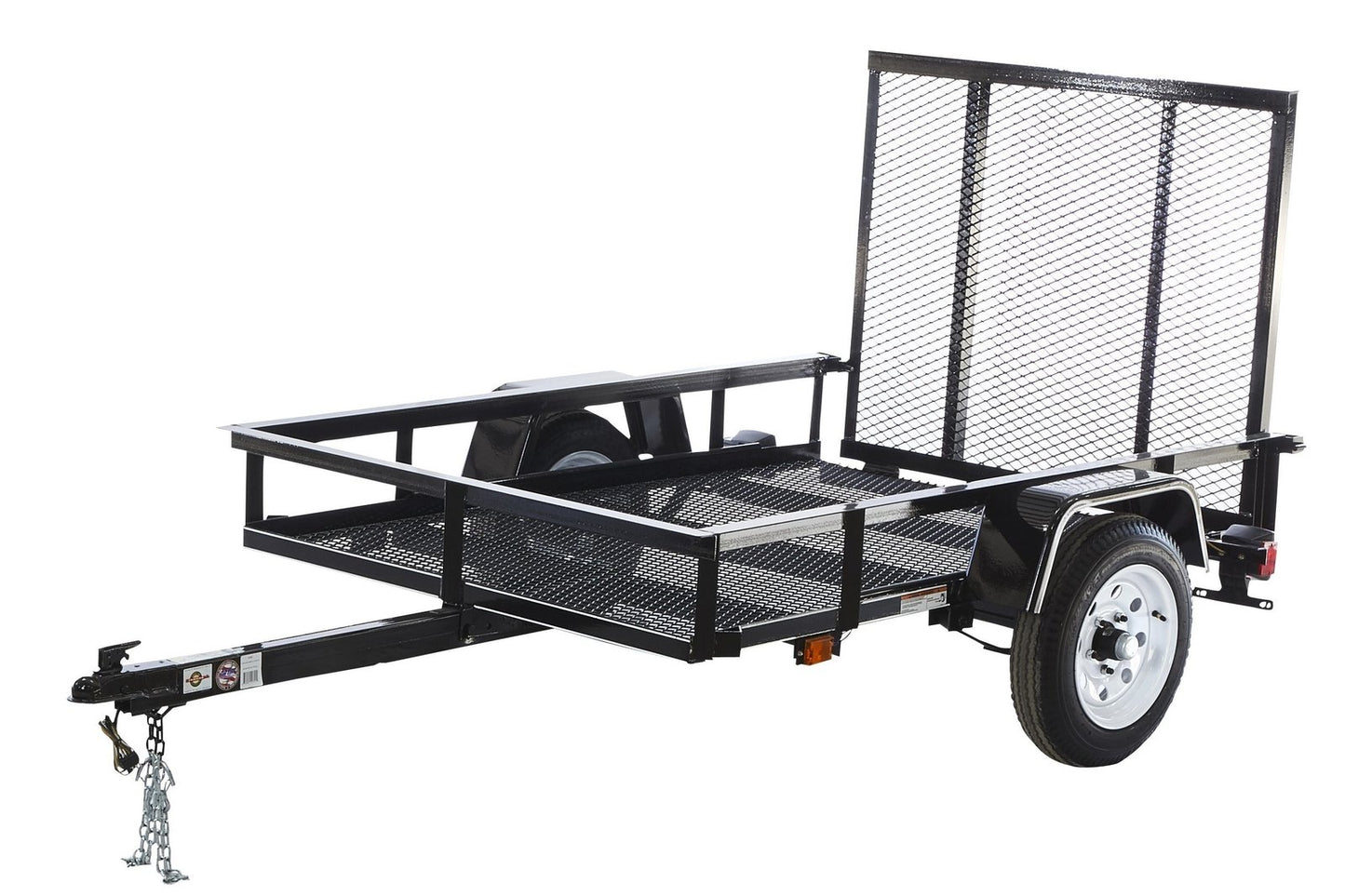 Carry-On Trailer 4-ft x 7-ft Steel Mesh Utility Trailer image 0