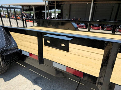 6’4″ x 14 Utility Trailer Powder Coated Dovetail (2) 3500 Axles 7k GVWR image 9
