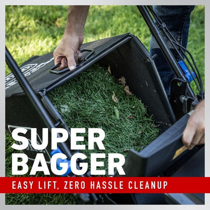 21 in. Super Recycler Personal Pace SmartStow 190cc Briggs&Stratton Electric Start Self Propelled Walk Behind Lawn Mower image 6