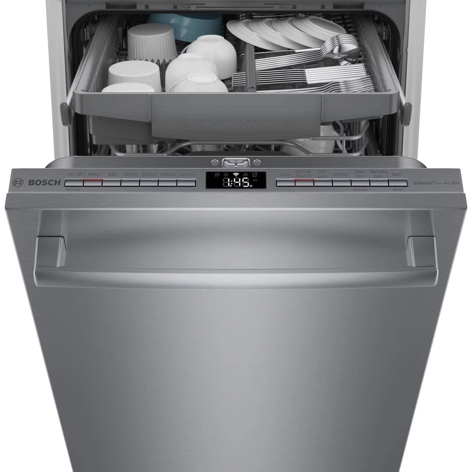 Bosch 800 Series 18″ Stainless Steel Built in Dishwasher-SPX68B55UC image 10