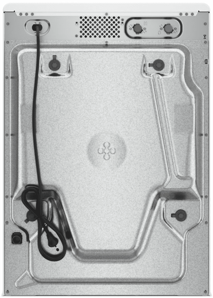 Whirlpool WFW6720RU 27-Inch 5.0 cu. ft. Smart Front Load Washer, White image 1
