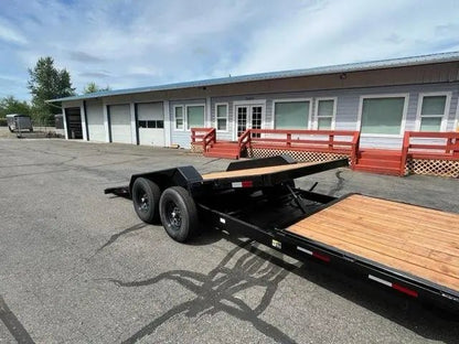 Interstate 7 X 22 Hydraulic Tilt 14K Trailer image 3