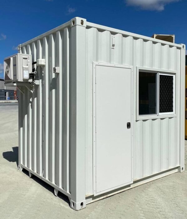 10’ office container with AC image 1