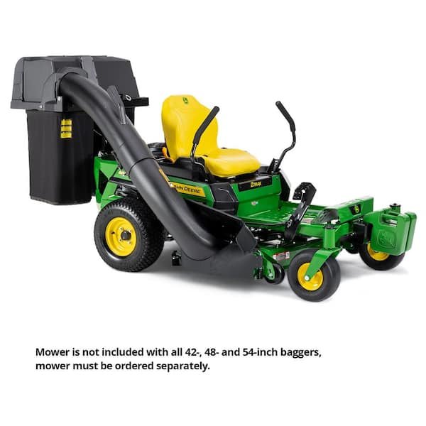 John Deere 42-inch Zero-Turn Mower Twin Bagger: 6.5 Bushel Grass Collection System image 4