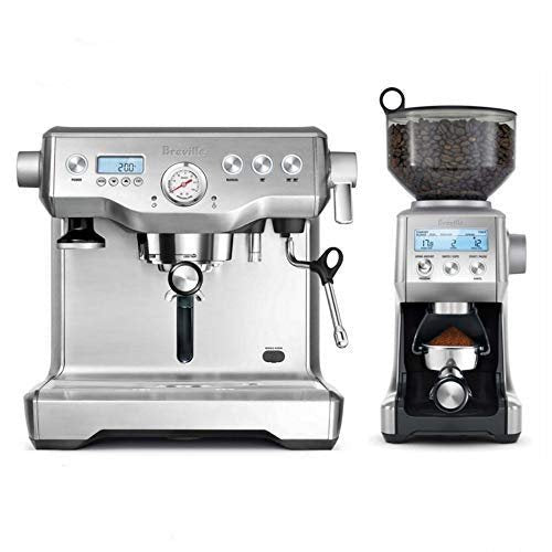 Breville Dynamic Duo Dual Boiler Espresso Machine and Smart Grinder Pro Package, Stainless Steel – BEP920BSS image 1