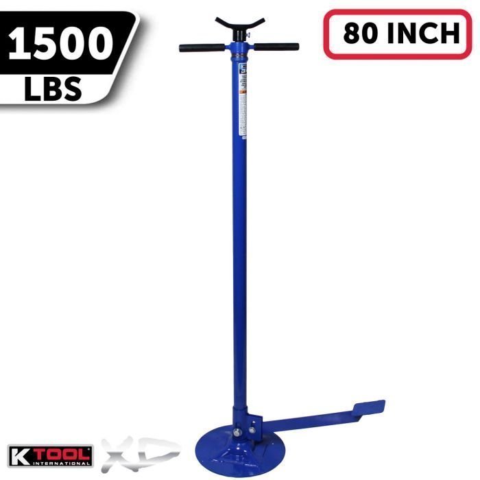 K Tool 3/4 Ton Under Hoist Jack Stand with Pedal image 1