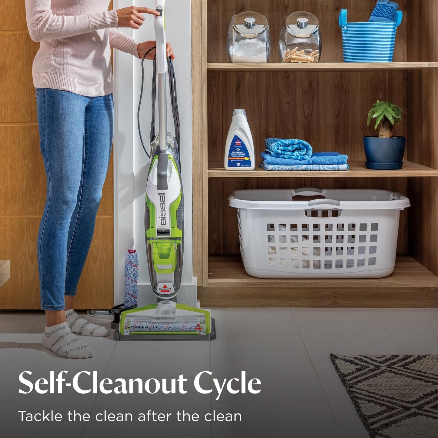 Bissell CrossWave Turbo All-in-One Wet Dry Vacuum Mop, 3888A image 8