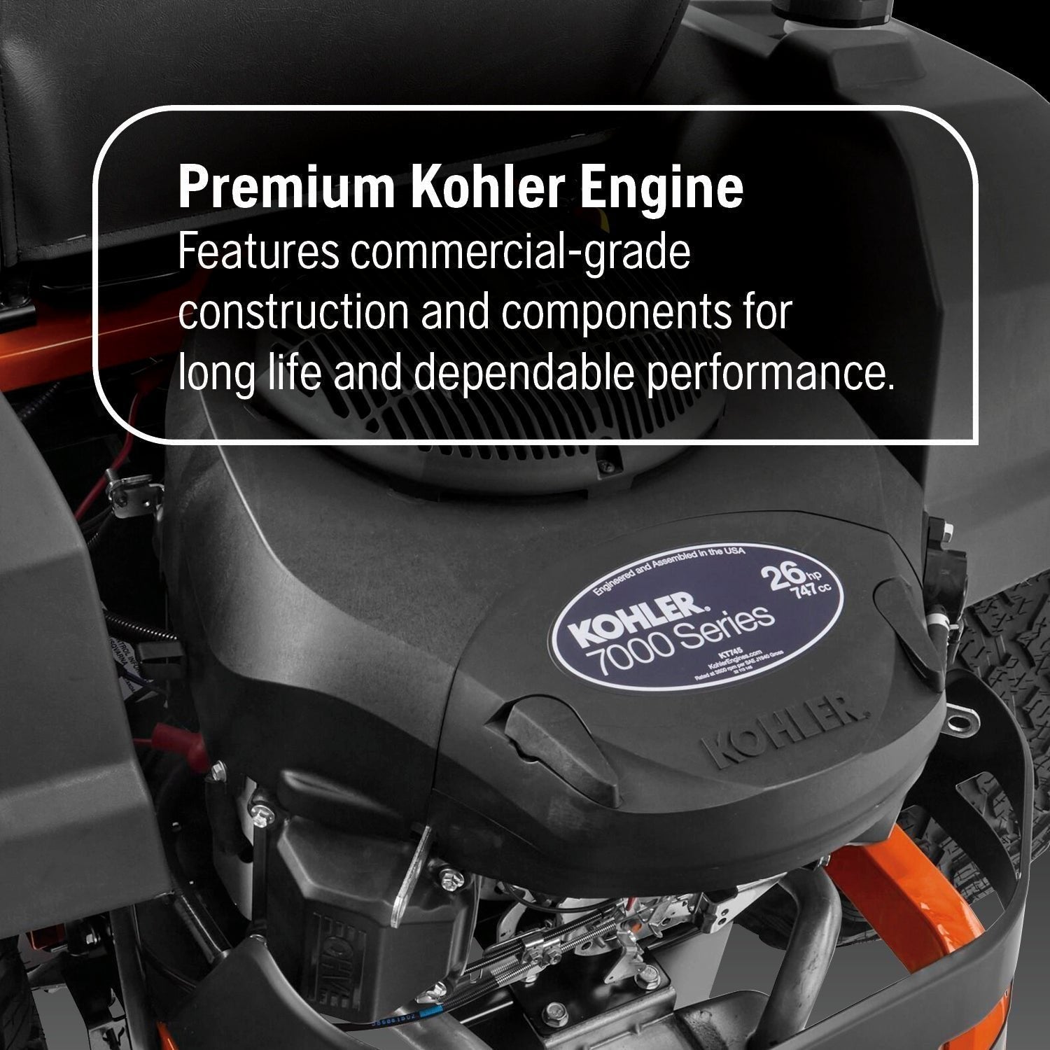 Husqvarna Z254F 26HP 747cc Kohler Engine 54″ FAB Z-Turn Mower Premium Special Edition 967844902 image 6