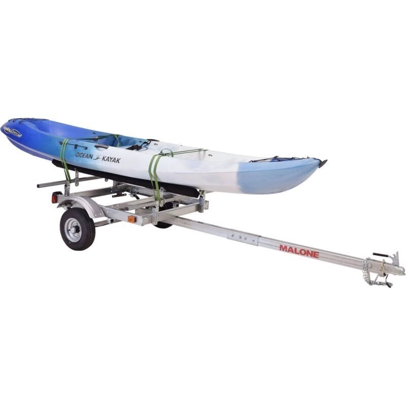 Malone EcoLight Single Kayak Trailer Package (1 Set Bunks) image 1