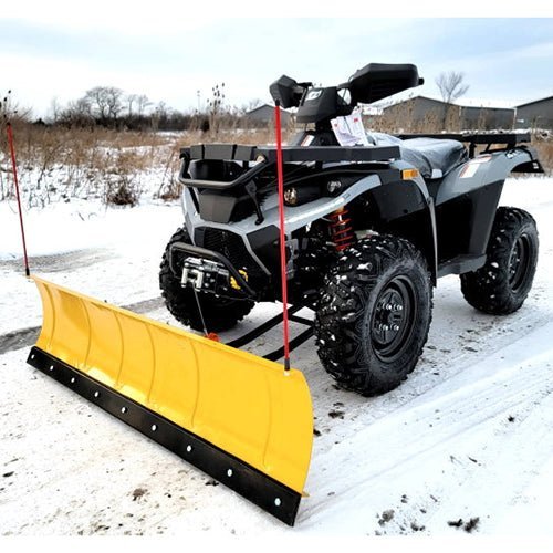 MSA 400 ATV 400cc With Snow Plow 4 x 4 Hi/Low Gears – MSA 400 WITH PLOW – GREY image 0