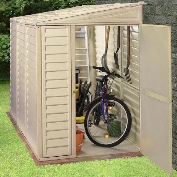 Duramax 4ft x 8ft Sidemate Vinyl Resin Outdoor Storage Shed image 6