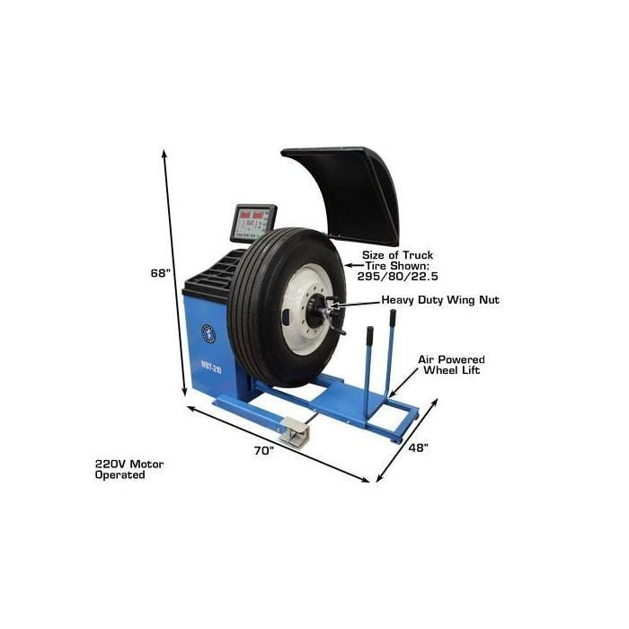 Atlas WBT210 Computer Truck Wheel Balancer image 3