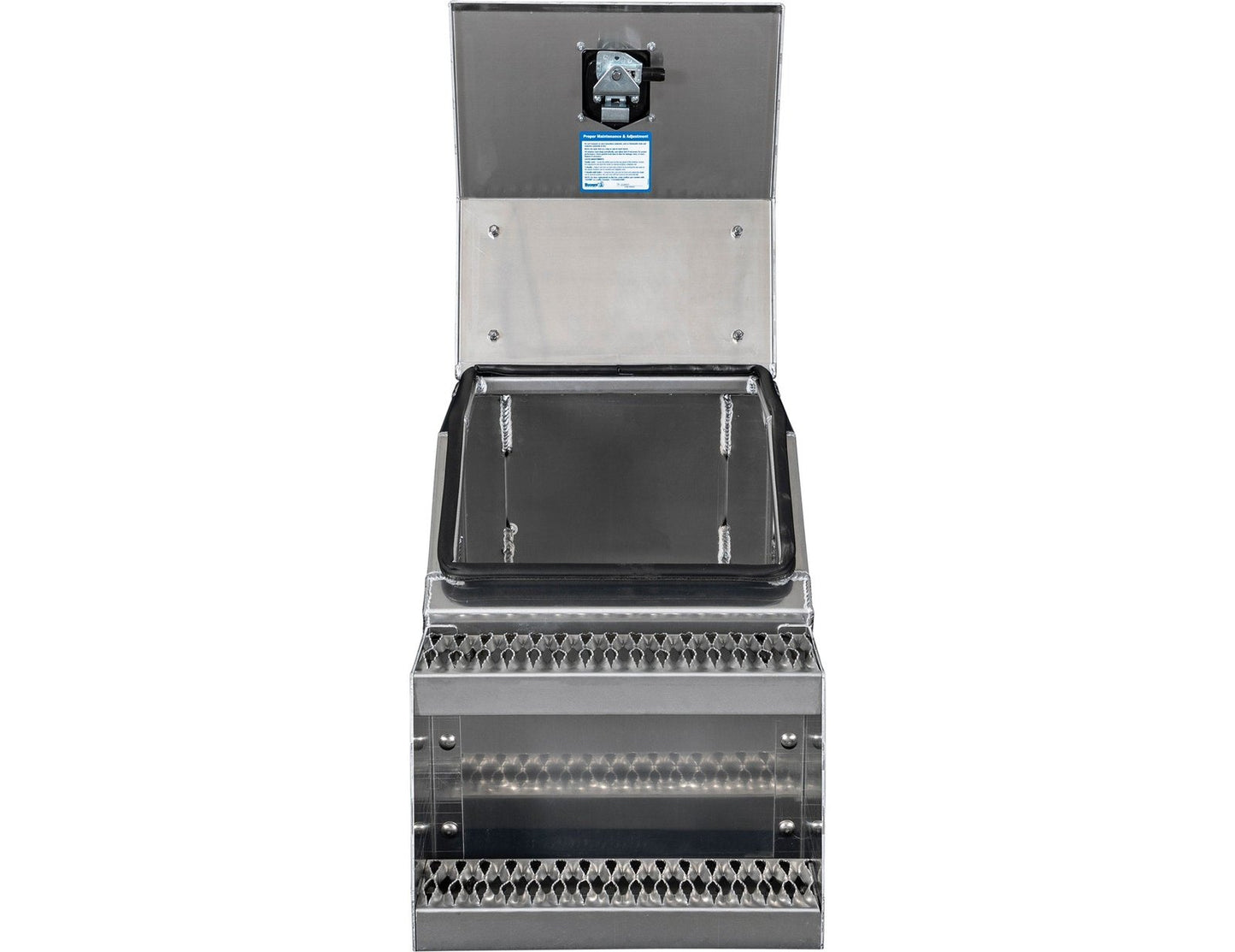 Buyers Products 28-in x 24-in x 18-in Smooth Aluminum Step Box Truck Tool Box 1705281 image 9
