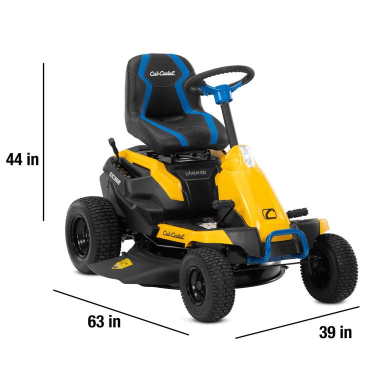 Cub Cadet CC30E 30-in. 56V Riding Lawn Mower Model# 33BA27JDB10 image 6