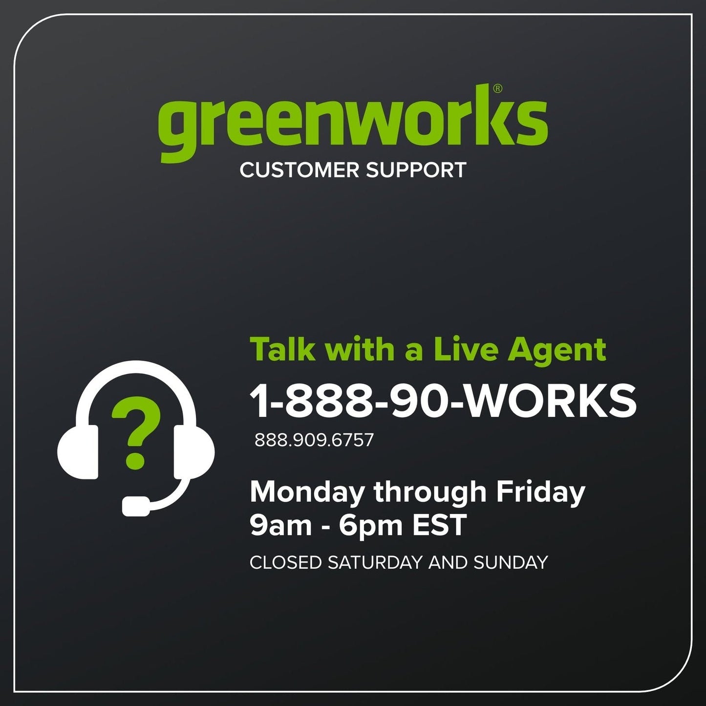 Greenworks 60V 21″ Self Propelled Lawn Mower with (1) 8.0 Ah Battery & Rapid Charger 2546402 image 8