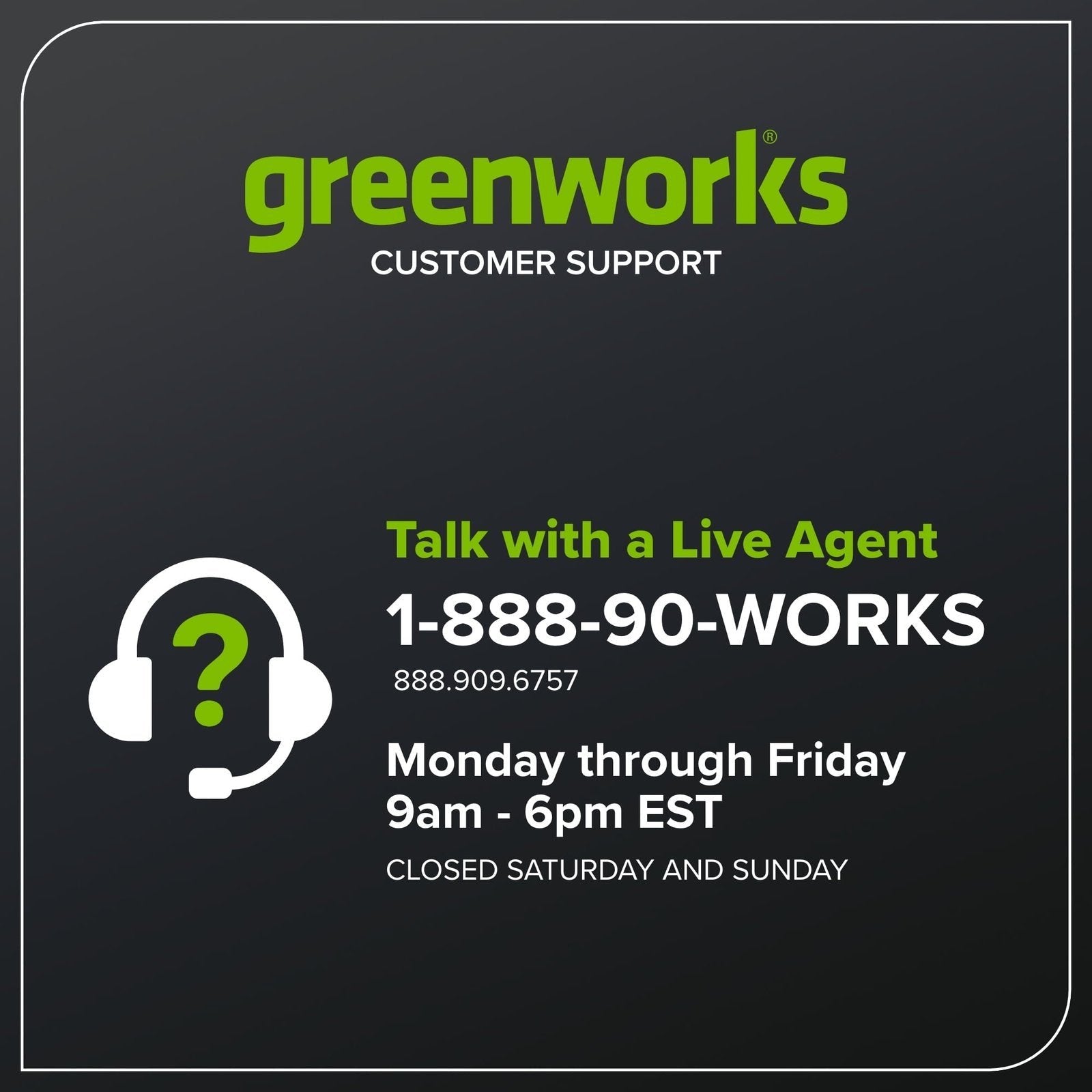 Greenworks 60V 21″ Self Propelled Lawn Mower with (1) 8.0 Ah Battery & Rapid Charger 2546402 image 8