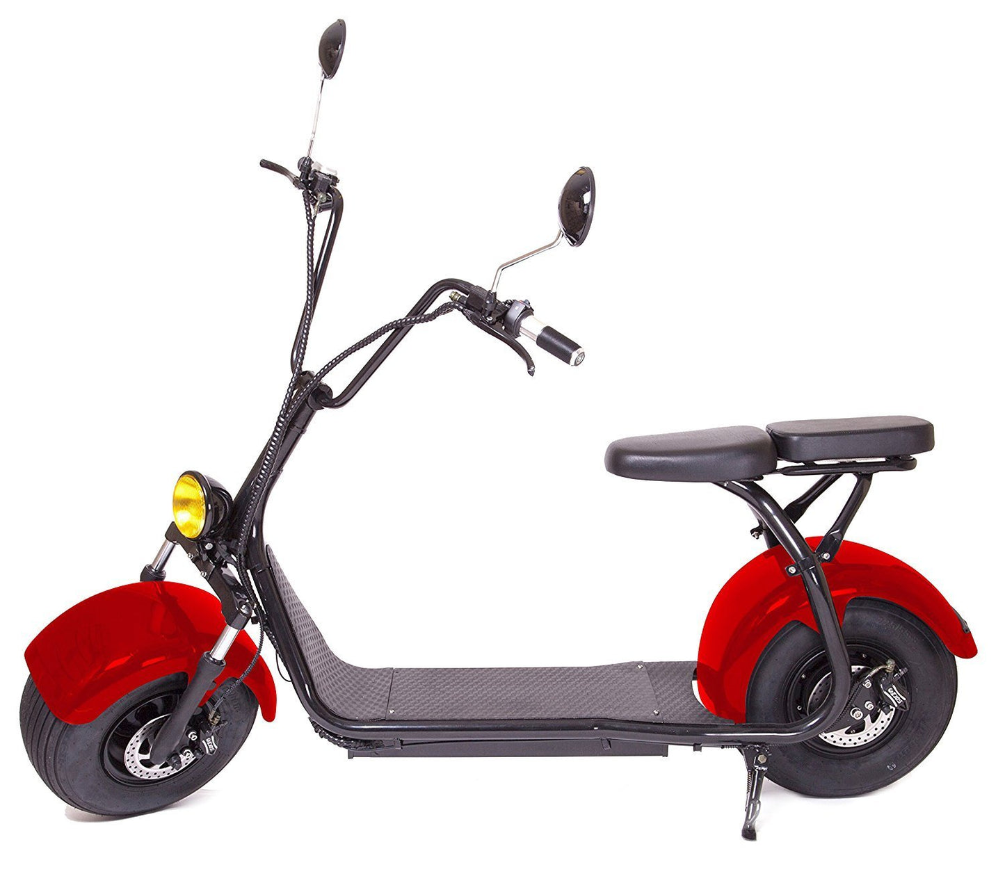 eDrift UH-ES295 2000W Fat Tire Electric Scooter with Shocks image 1