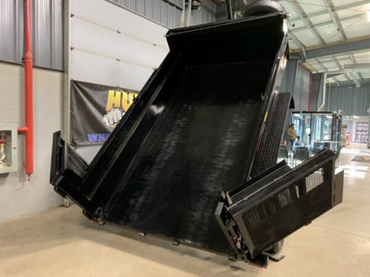 14,000# GVWR Ultra Low Pro 12′ Dump Trailer w/ Contractor Package image 2