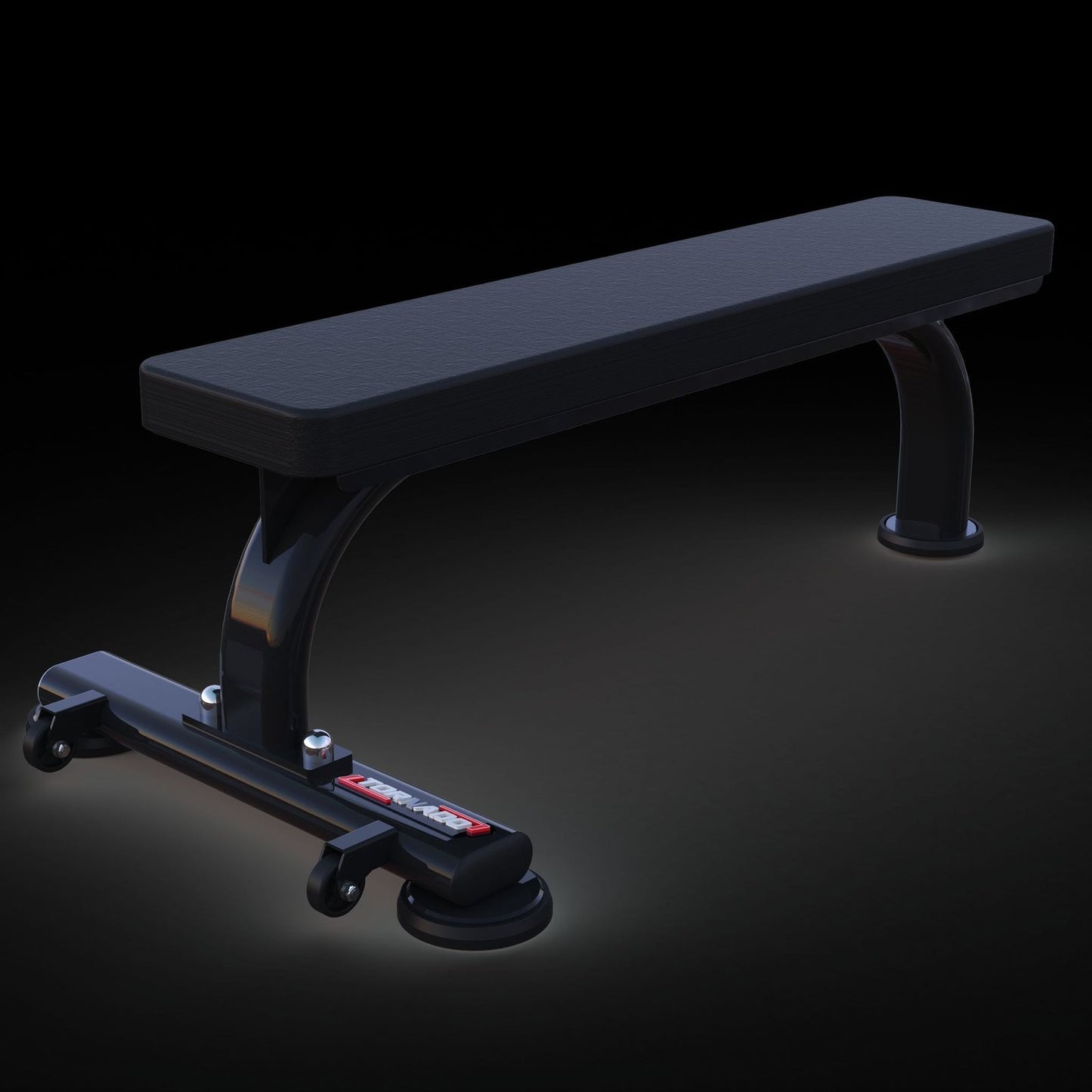 Sweet Commercial Flat Bench – Black image 0