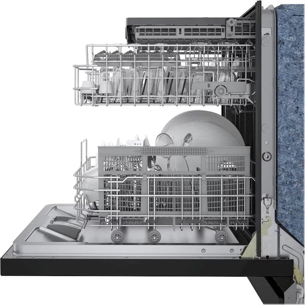 Bosch 500 Series 24″ Black Built in Dishwasher-SHPM65Z56N image 5