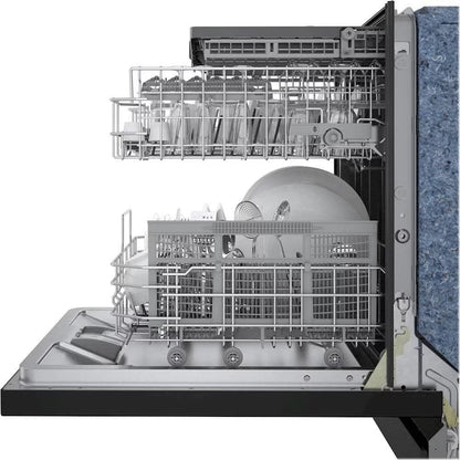 Bosch 500 Series 24″ Black Built in Dishwasher-SHPM65Z56N image 5