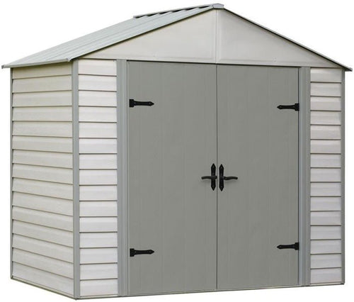 Arrow 10×7 Viking Vinyl Coated Steel Shed Kit image 0