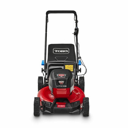 Toro 21323 21″ Recycler 60V Battery SmartStow Push Mower (4.0ah Battery) image 1