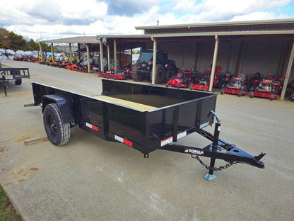 5′ X 10′ Utility Trailer Straight Deck 18″ Sides Tall Gate image 19