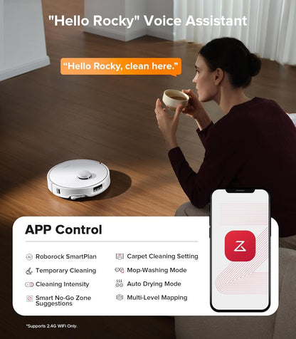 Roborock Qrevo Edge S5A Robot Vacuum & Mop, 18,500Pa, Zero-Tangle image 24