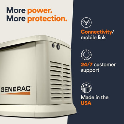 Generac 7210 24kW Air Cooled Guardian Series Home Standby Generator image 7