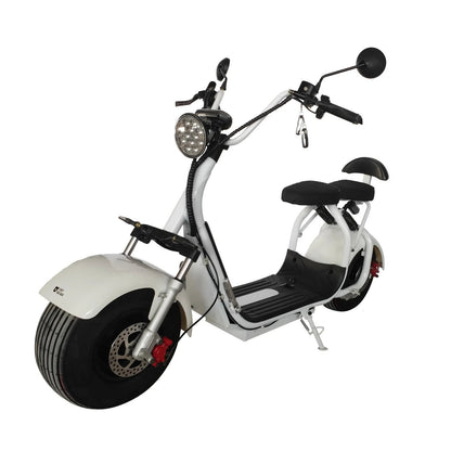 eDrift Fat Bear Fat City Electric Fat Tire Scooter – Dual Suspension, 28 Mile Range, Dual Battery Storage [PREORDER 6-8 WEEKS] image 1