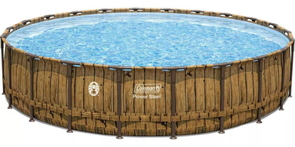 Coleman Power Steel 22′ x 52 Round Above Ground Pool Set image 8