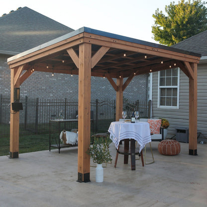 Backyard Discovery 12×9.5 Arcadia Gazebo image 14