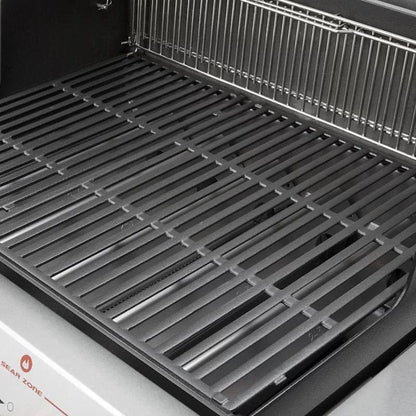 Nexgrill 4-Burner Propane GAS Grill in Black with Side Burner and Stainless Steel Main Lid image 2