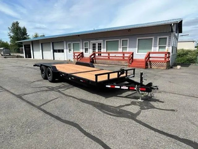 Interstate 7 X 22 Hydraulic Tilt 14K Trailer image 4