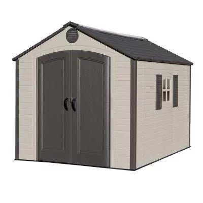 Lifetime 8 ft. x 10 ft. Outdoor Storage Shed – 60056 image 0
