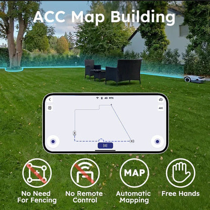 ANTHBOT Genie 3000: AI Robot Lawn Mower No Wire image 7