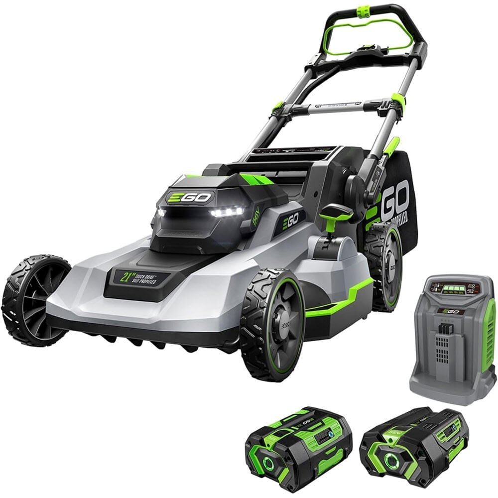 EGO Power+ 21 Inch Self-Propelled Mower Touch Drive With Charger, 4.0Ah And 6.0Ah Batteries image 0