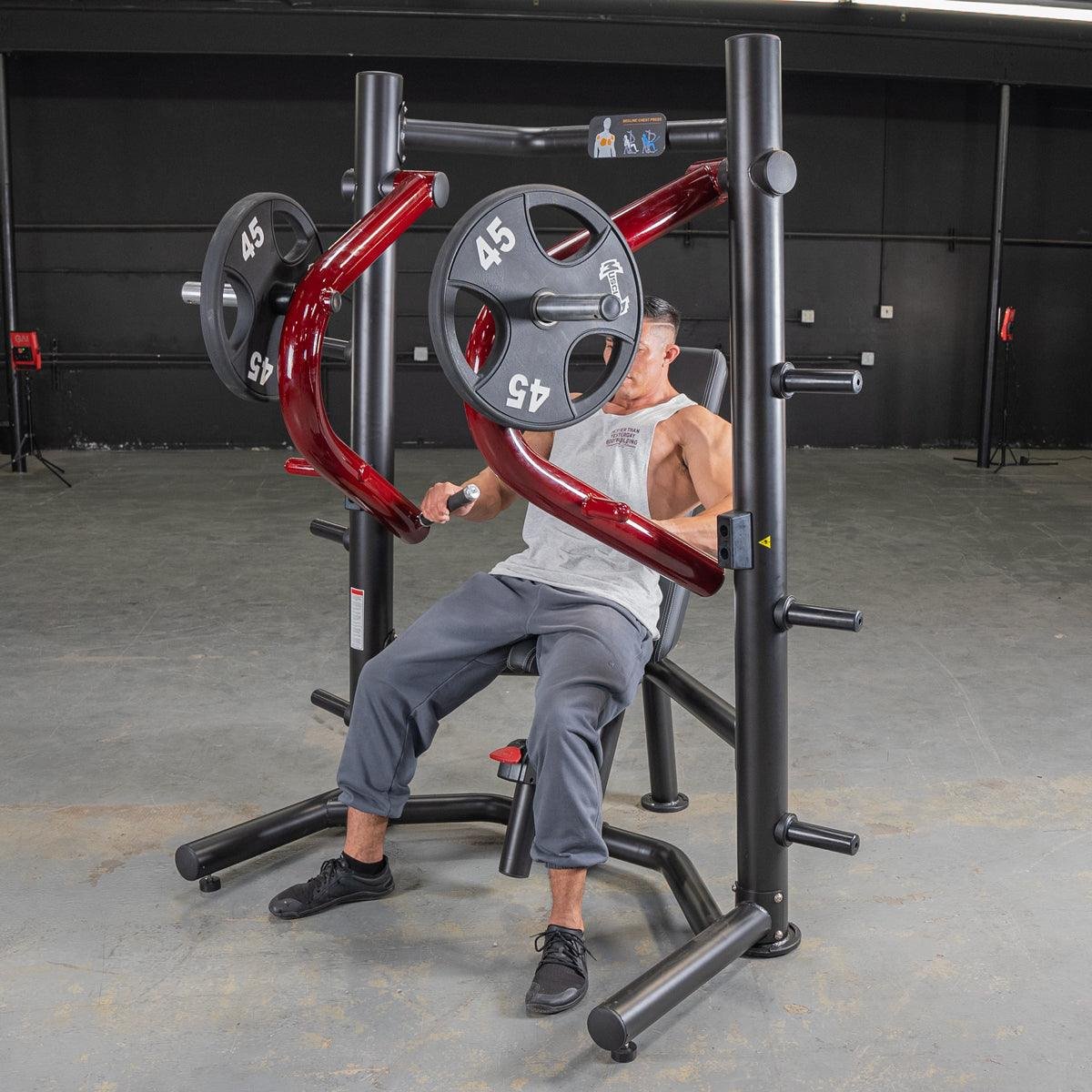 Power Leverage V2 Decline Chest Press – Muscle D Fitness image 2