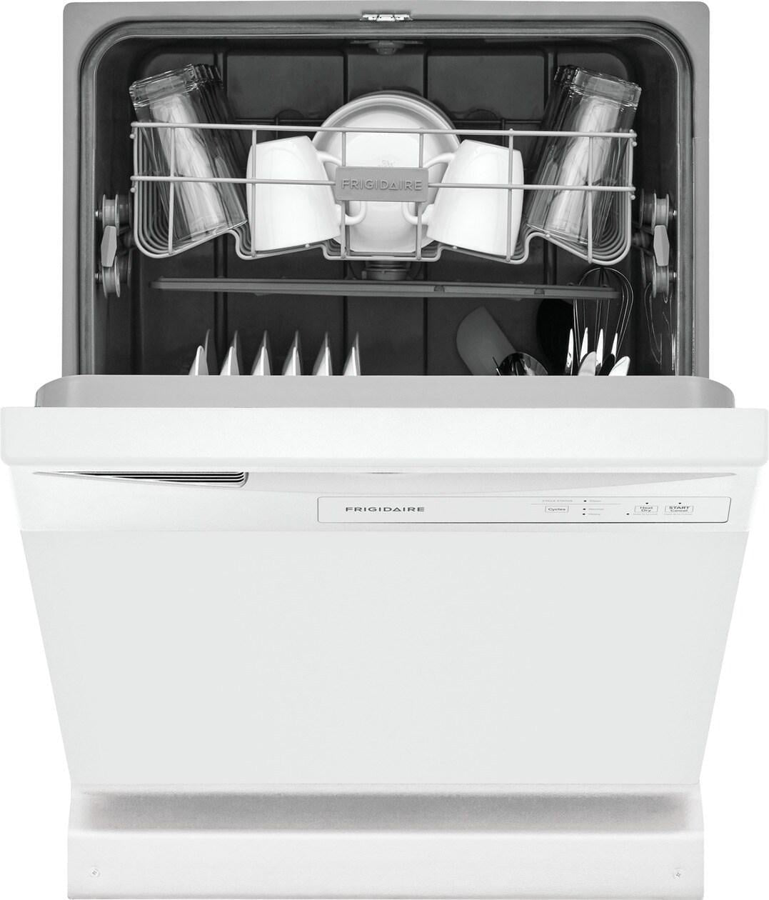 Frigidaire FDPC4221AW 24″ Built-In Dishwasher, Front Control, White image 3