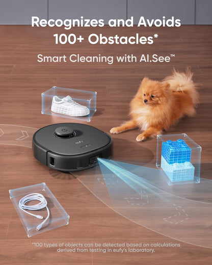 eufy X10 Pro Omni Robot Vacuum and Mop with AI & Auto-Cleaning image 3