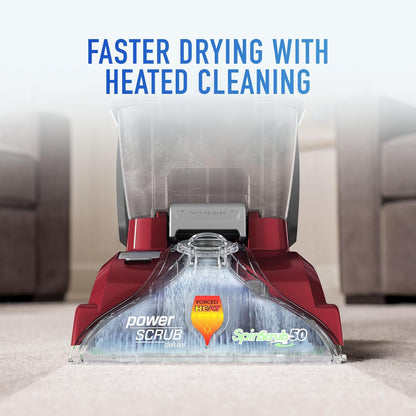 Hoover PowerScrub Deluxe Carpet Cleaner for Carpet & Upholstery with Tools image 9