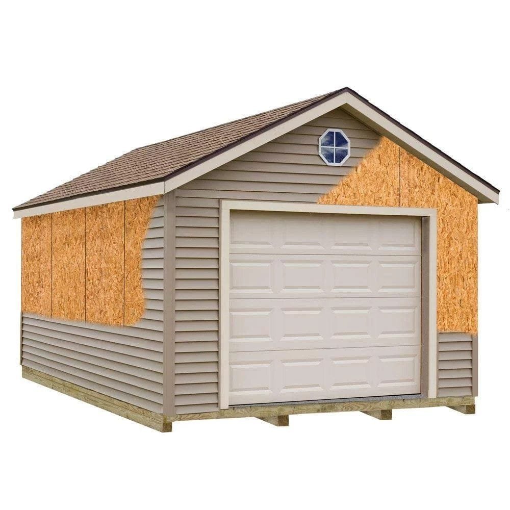 Best barns Greenbriar 12’x16′ Wood Garage Barn Kit-Installation Included image 0
